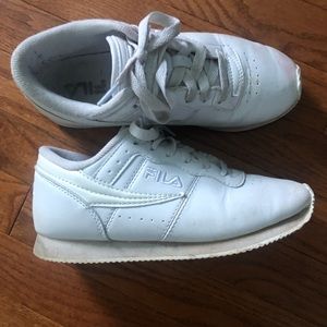 FILA white sneakers